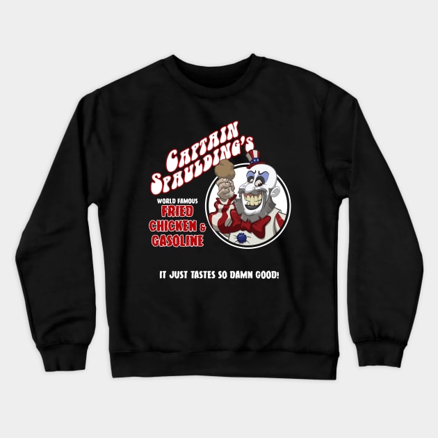 Fried Chicken & Gasoline Crewneck Sweatshirt by NSaabye